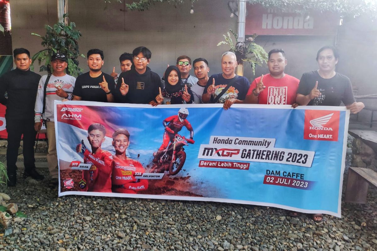 Honda Anugerah Perdana gelar "honda community MXGP gathering 2023"