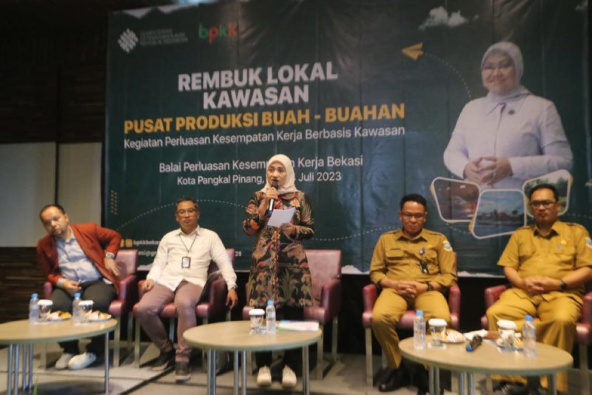 Kemnaker: Rembuk kawasan buah-buahan dukung akselerasi ketenagakerjaan