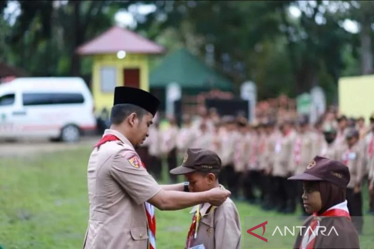 Kwartir Cabang 0310 Pramuka Kota Solok ikuti Karang Pamitran Nasional