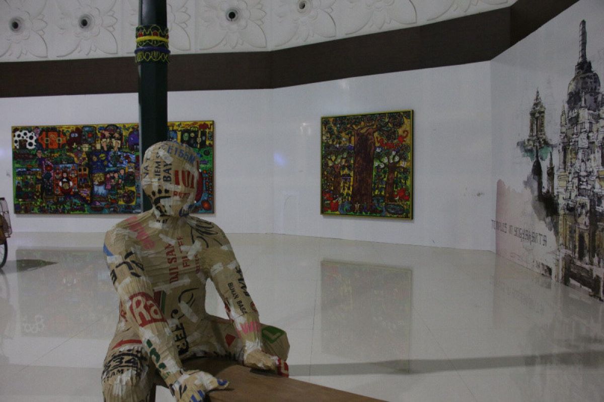 43 karya seni-patung dipamerkan di Bandara Internasional Yogyakarta