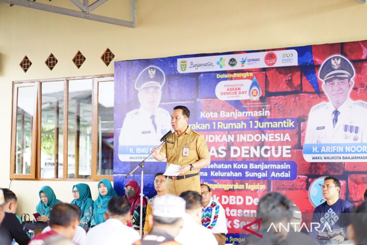 Banjarmasin lakukan pemberantasan sarang nyamuk DBD serentak