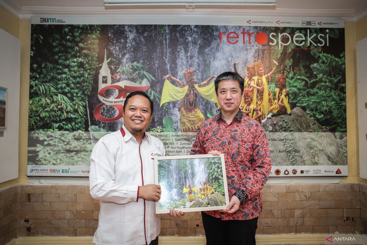 Konjen Tiongkok Surabaya perluas kerja sama pemberitaan dengan ANTARA Jatim