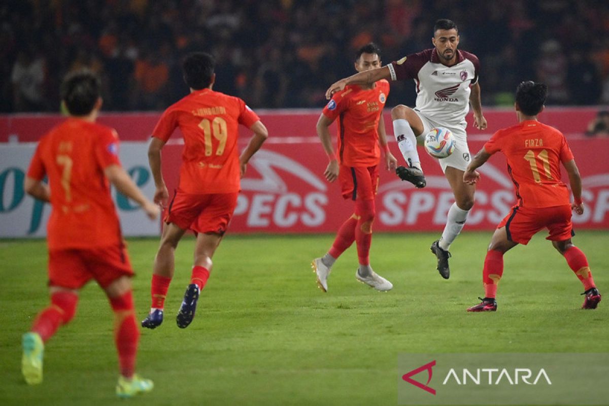 Persija Jakarta ditahan imbang juara bertahan Liga 1, PSM Makassar