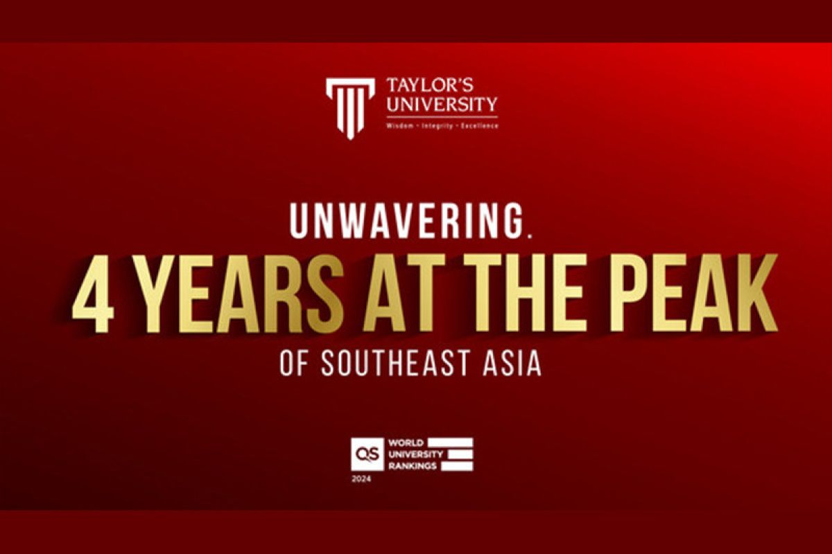 Taylor's University Pertahankan Posisinya sebagai Universitas Swasta Terbaik di Asia Tenggara Selama Empat Tahun