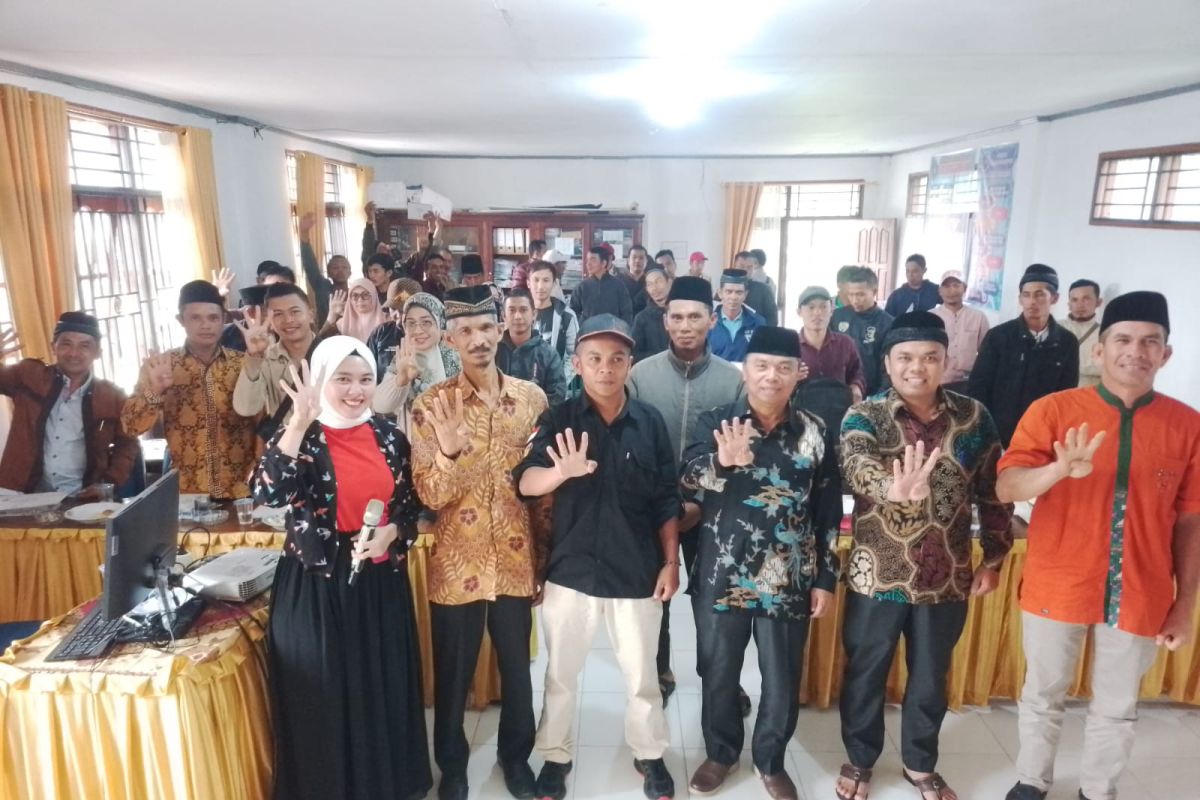 Hermanto sosialisasi Empat Pilar MPR di Tanah Datar