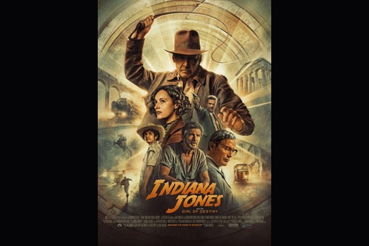 Debut box office global 'Indiana Jones 5' raup Rp1,9 triliun