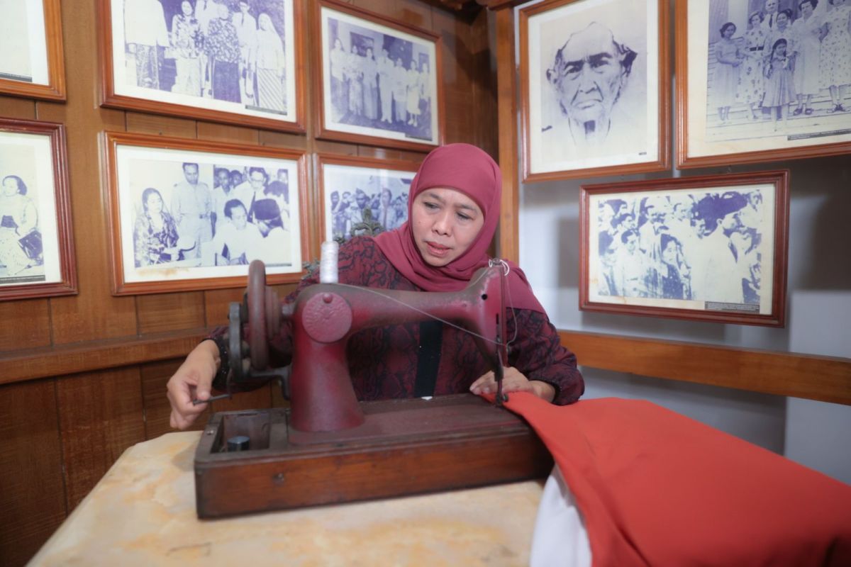 Gubernur Jatim saksikan sejarah kemerdekaan di rumah Fatmawati