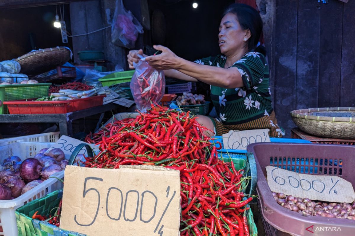 Disperindag ESDM Sumut optimistis harga cabai merah terkendali