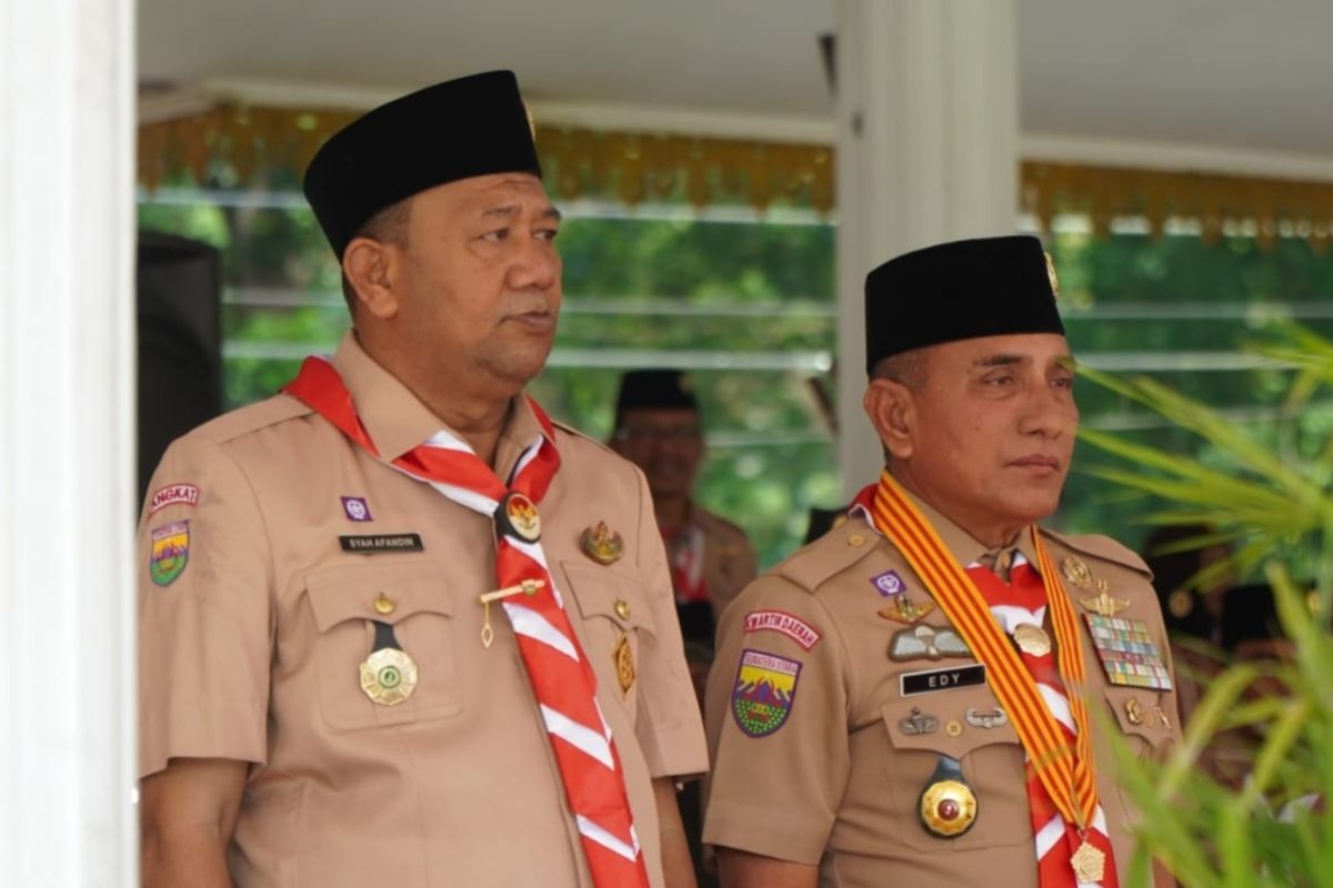 Plt Bupati bangga Langkat tuan rumah Raimuna Pramuka daerah Sumut