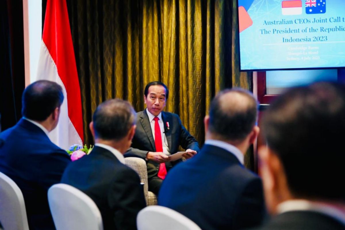 Kerja sama ekonomi jadi fokus kunjungan Presiden Jokowi ke Australia