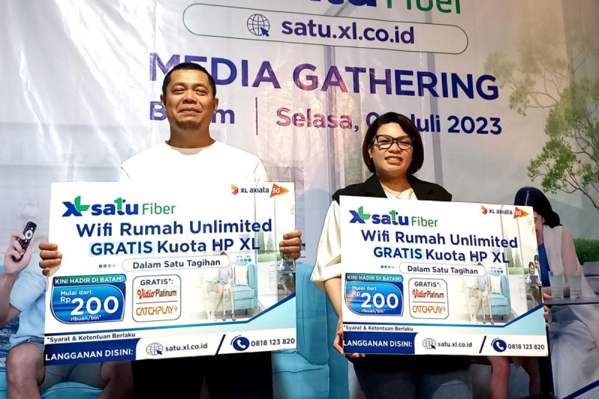 XL Axiata hadirkan SATU Fiber di Batam