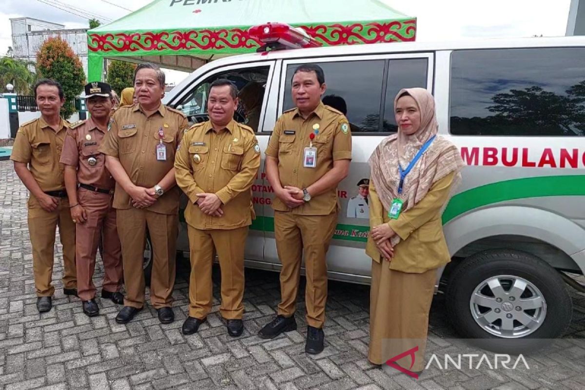 Pemkab Kotim tambah ambulans optimalkan pelayanan di puskesmas
