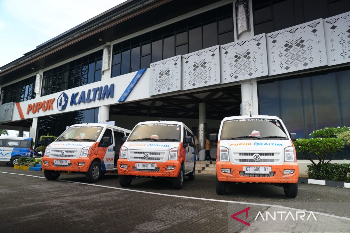 Pupuk Kaltim gunakan mobil listrik untuk operasional perusahaan
