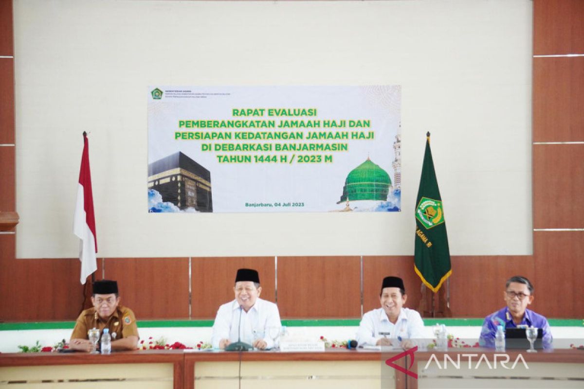 Info Haji - Jamaah haji Embarkasi Banjarmasin mulai kembali ke Tanah Air pada 9 Juli 2023