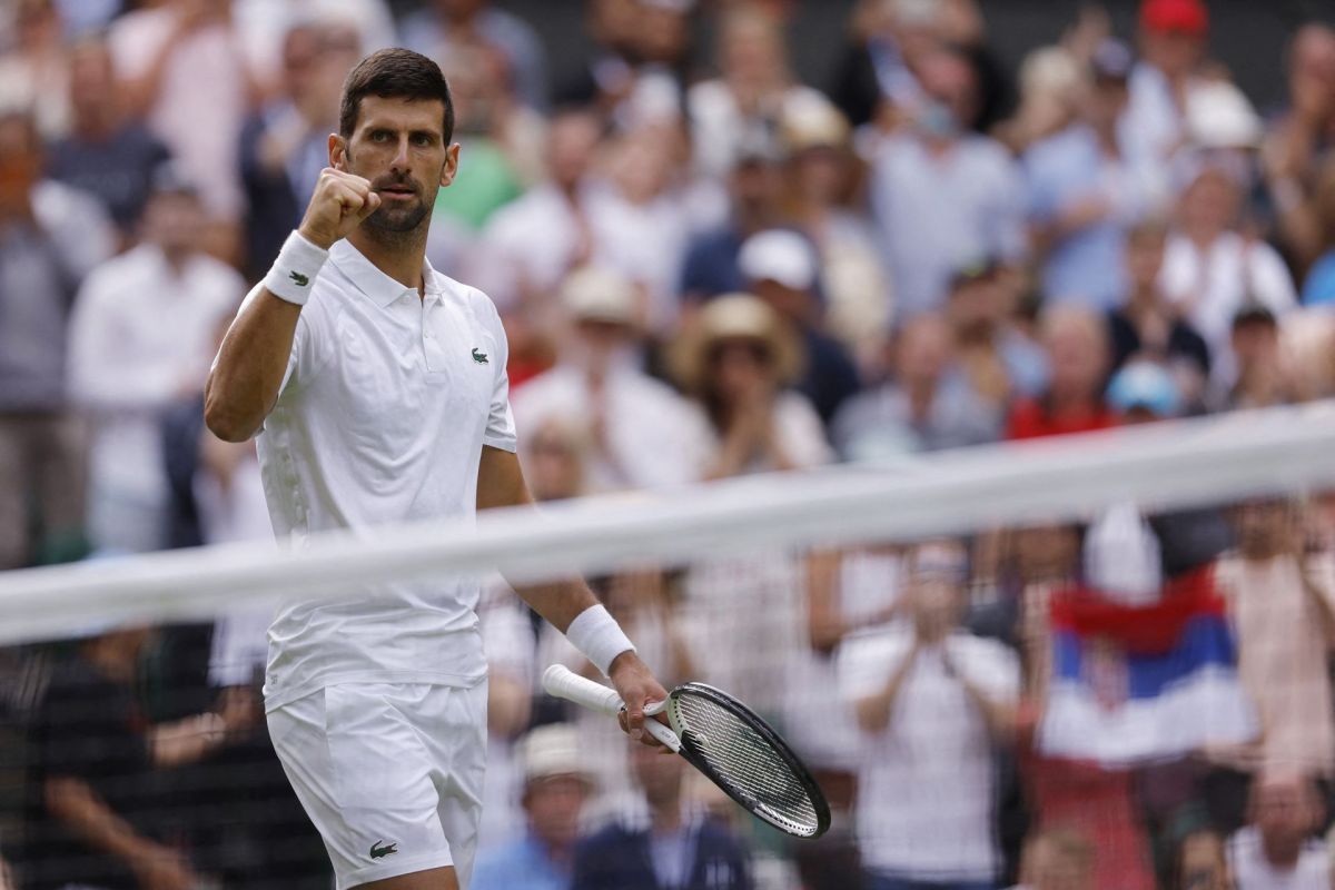 Djokovic lalui rintangan pertama di Wimbledon