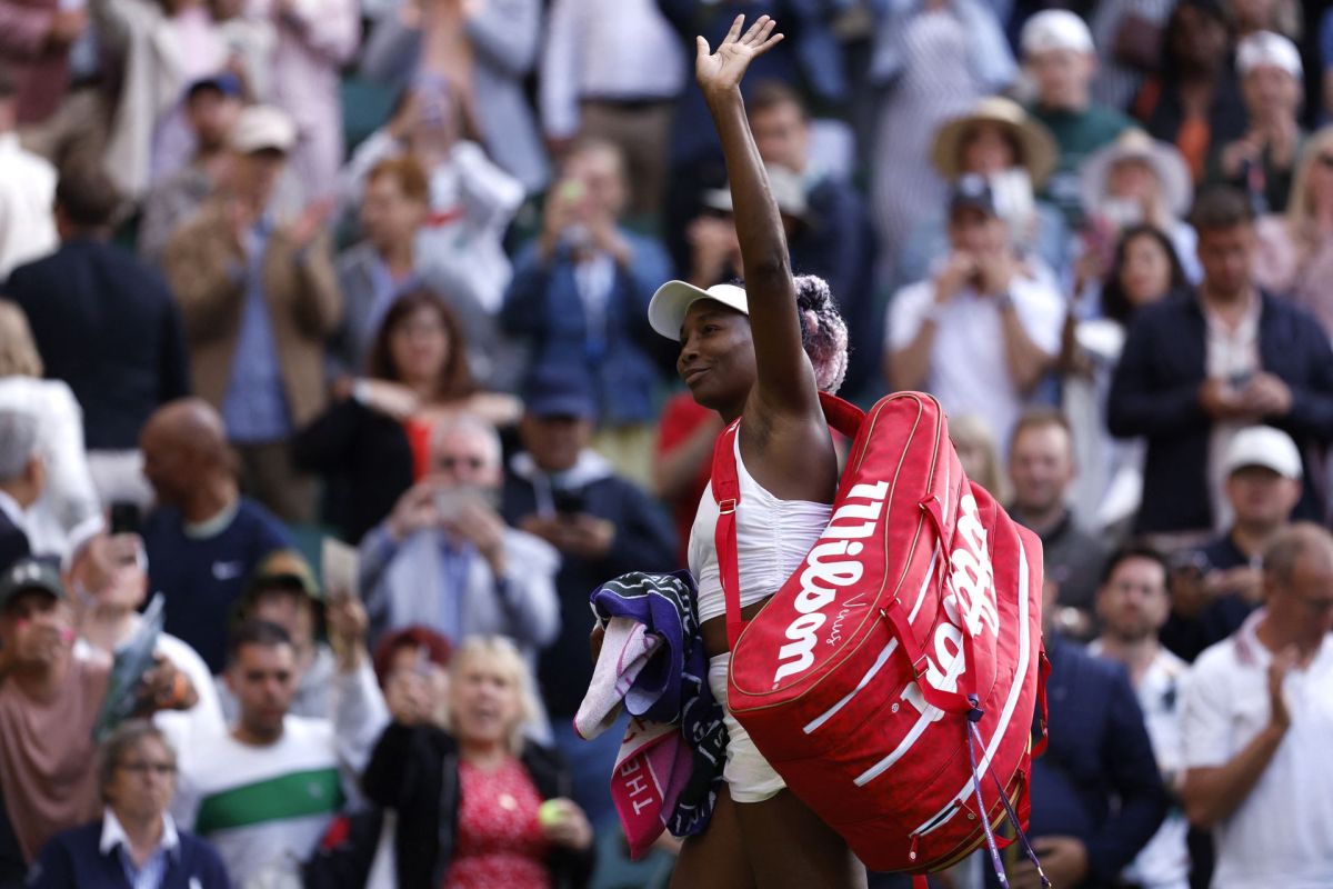 Venus Williams salahkan rumput setelah kalah dari Svitolina di Wimbledon