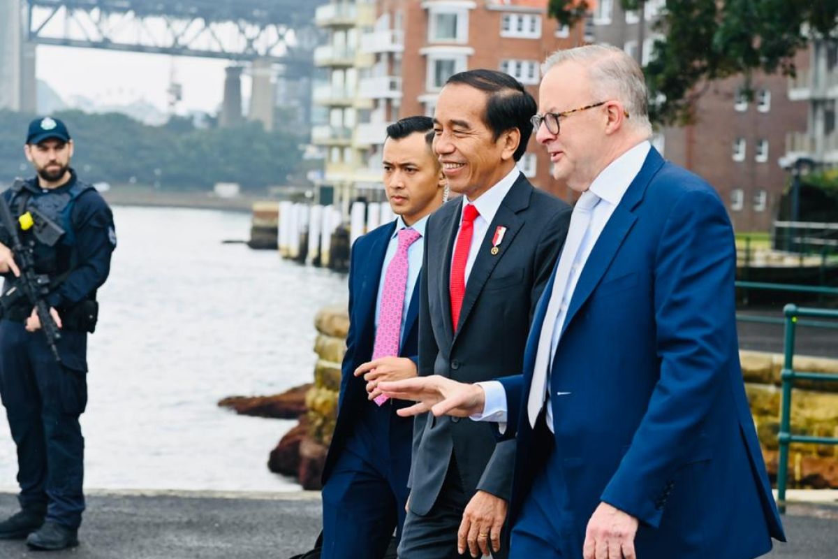 Jokowi sampaikan hal prioritas tingkatkan bilateral RI-Australia