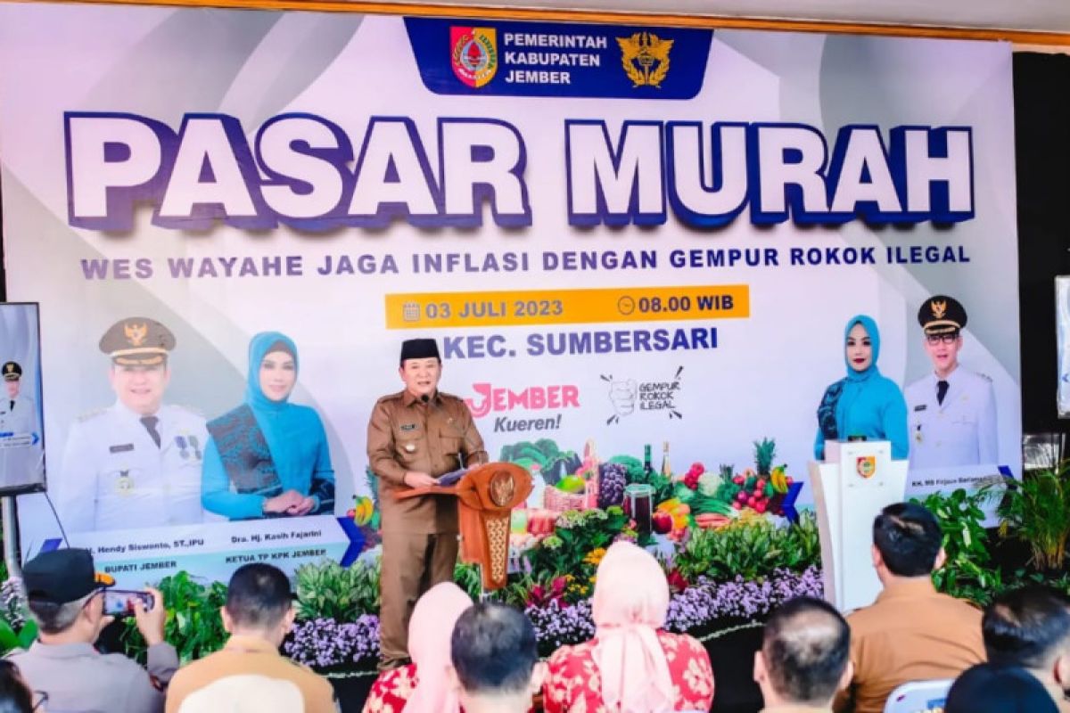 Melihat terobosan Pemkab Jember kendalikan inflasi sepanjang tahun