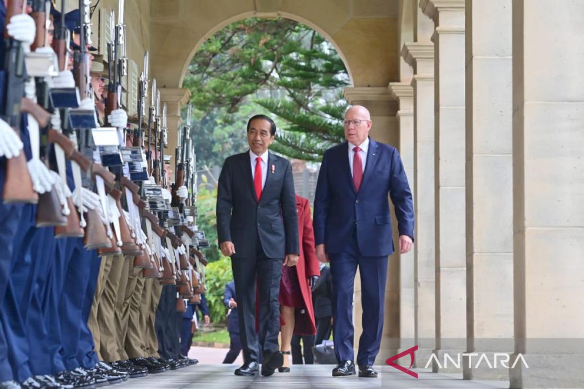 Presiden Jokowi dan Gubernur Jenderal Australia bertemu di Sydney