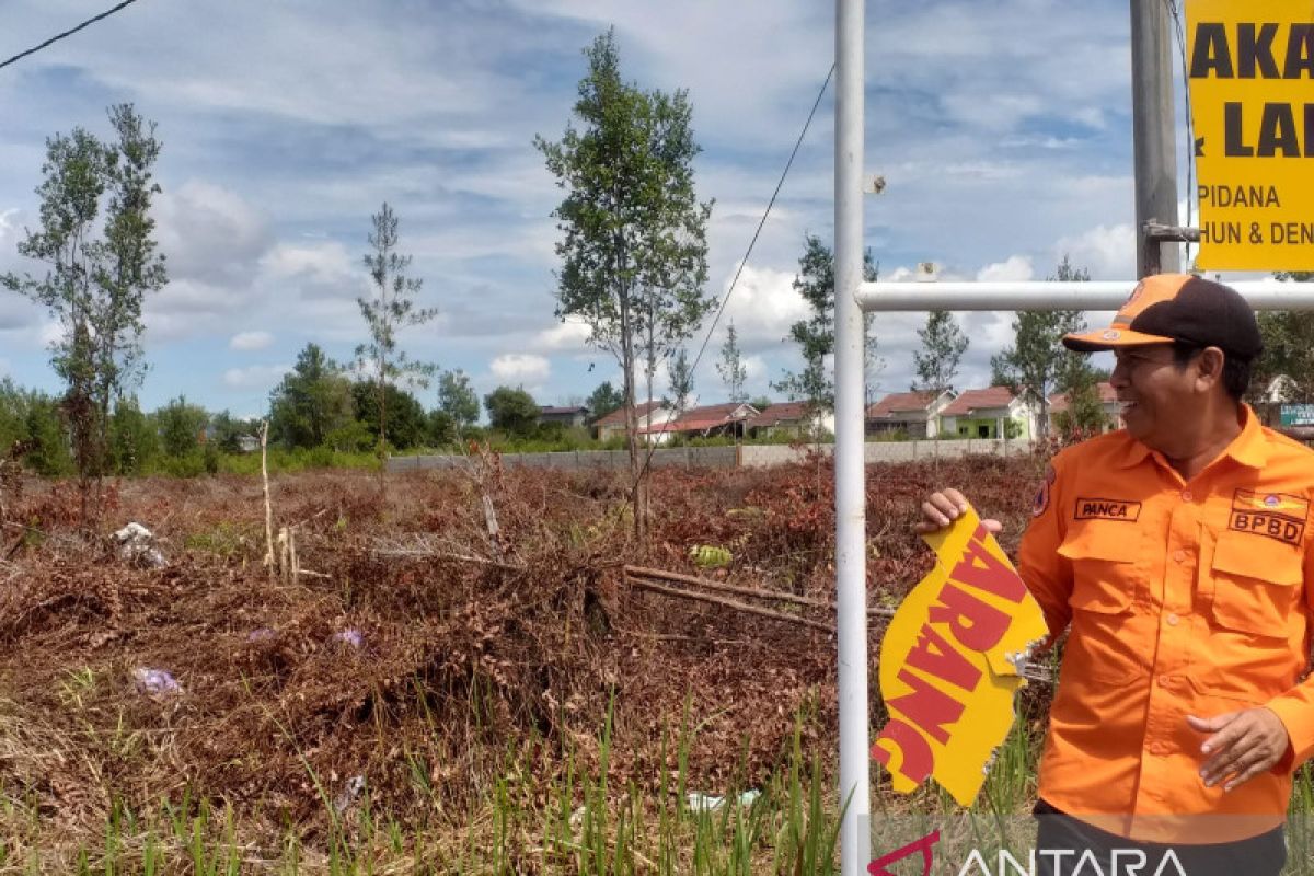 BPBD Palangka Raya pantau lahan rawan terbakar di tiga kecamatan