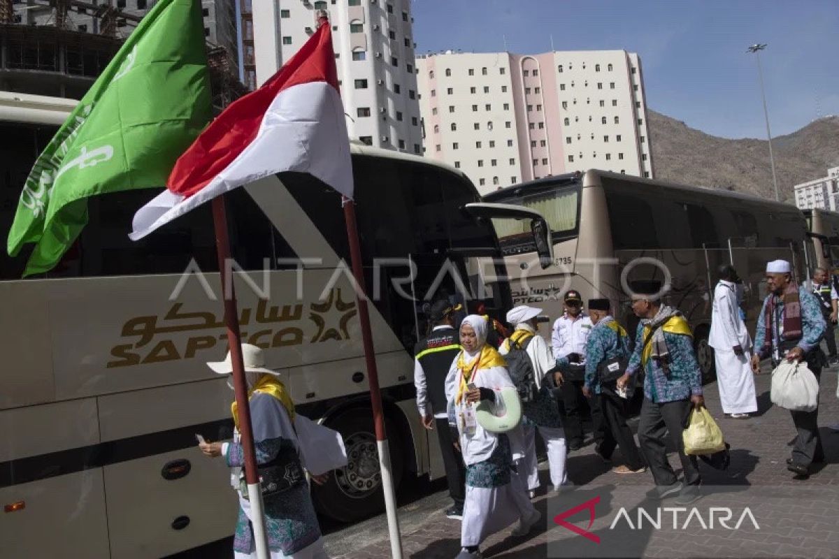 PPIH: Jamaah haji gelombang II diberangkatkan ke Madinah mulai 10 Juli