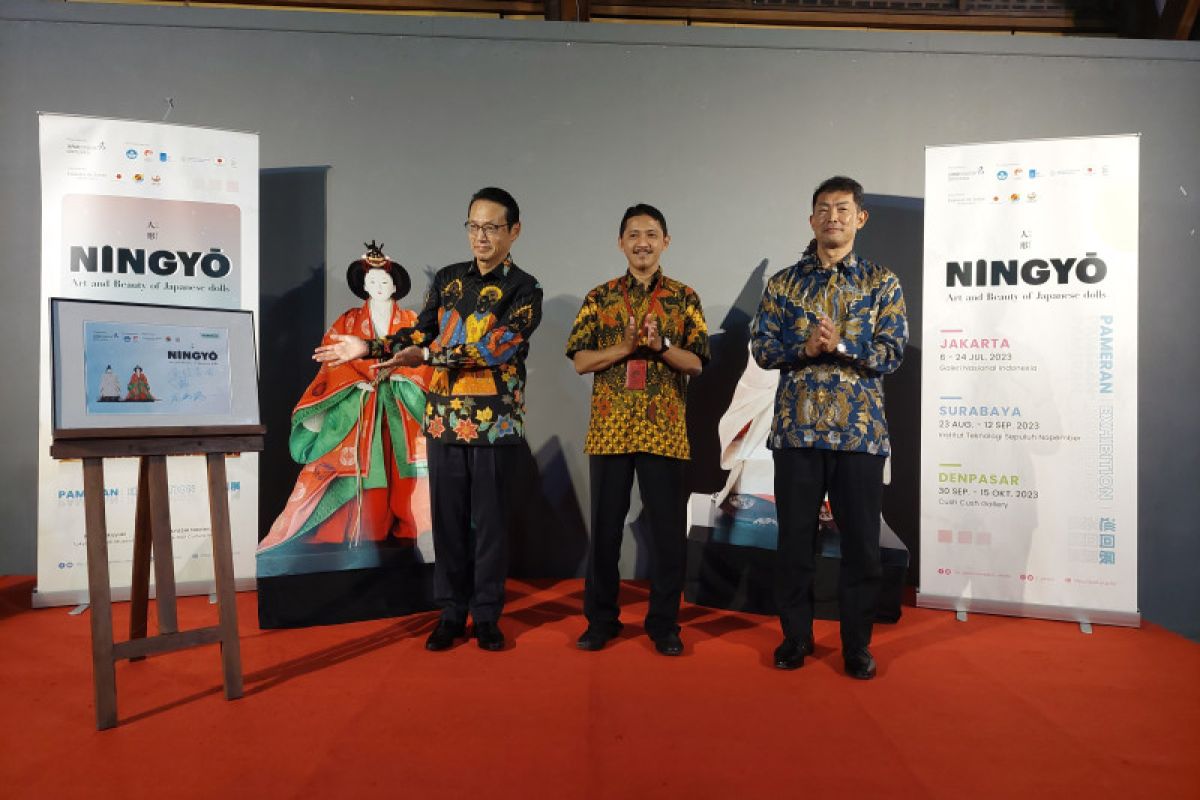 Pameran seni dan keindahan boneka Jepang digelar di Jakarta