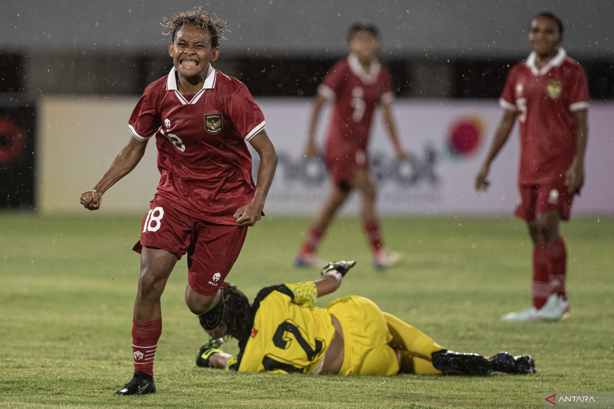 Timnas putri Indonesia pesta gol kalahkan Timor Leste