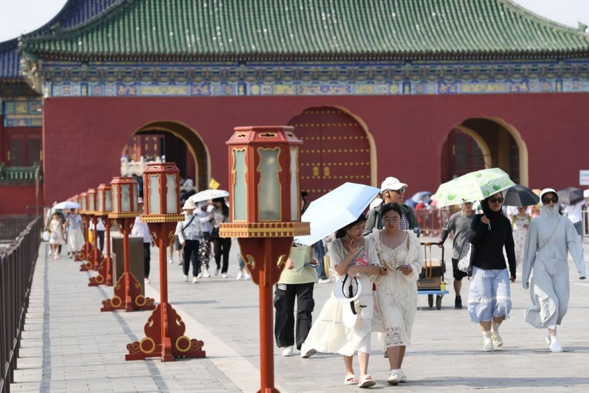 China catat suhu lebih tinggi dan hujan lebih sedikit pada Juni 2023