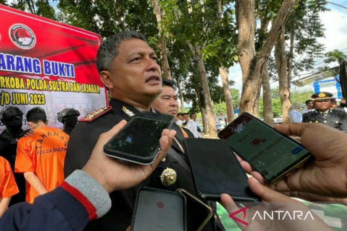Polda Sulawesi Tenggara ajak masyarakat bersama berantas narkoba