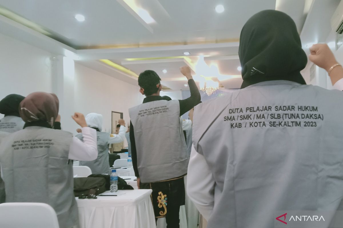 Kejati Kaltim  laksanakan pemilihan duta pelajar sadar hukum