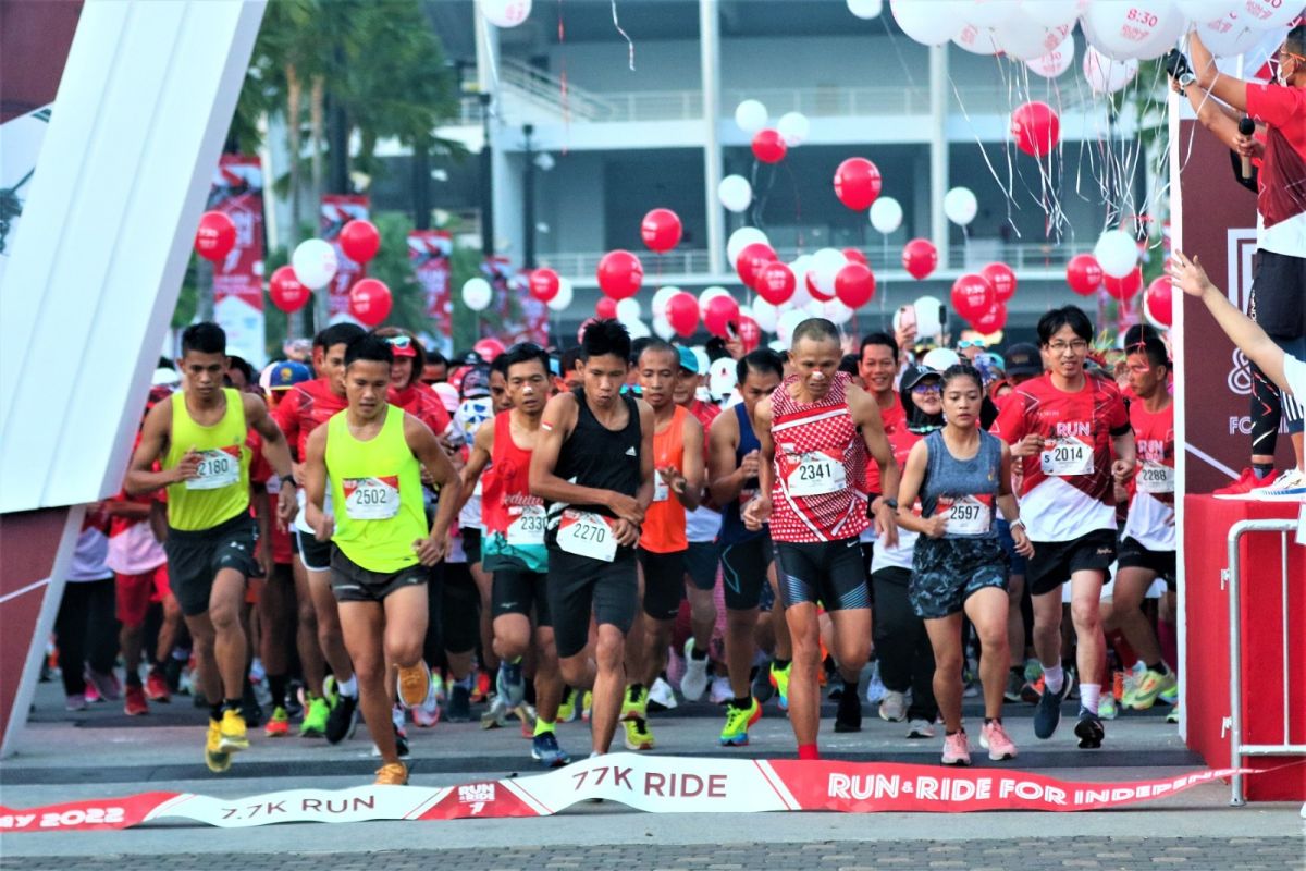 Lomba lari RFID kembali hadir sambut HUT ke-78 Kemerdekaan RI
