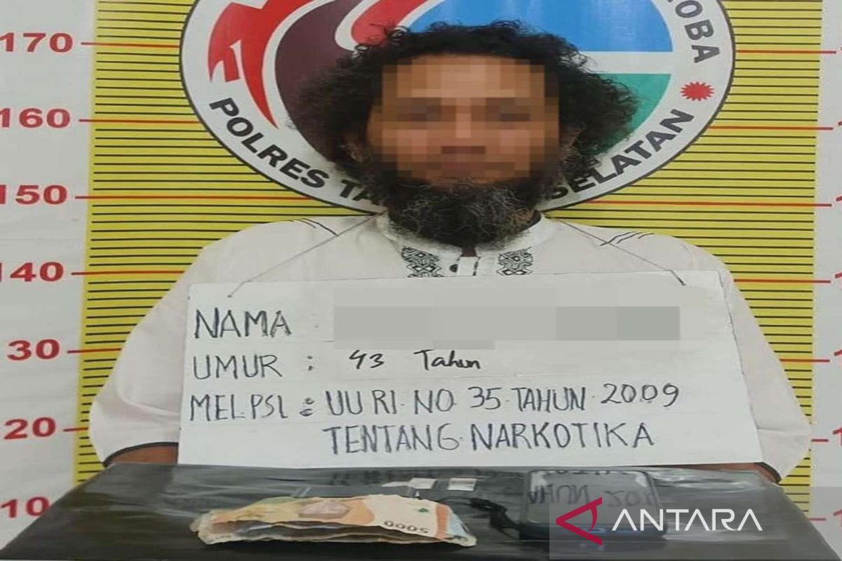 Polres Tapsel tangkap laki-laki pengedar sabu