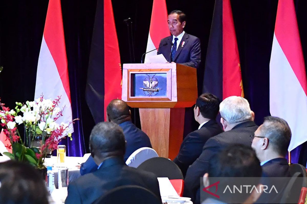 Jokowi: Papua Nugini tak hanya sahabat tapi juga saudara serumpun