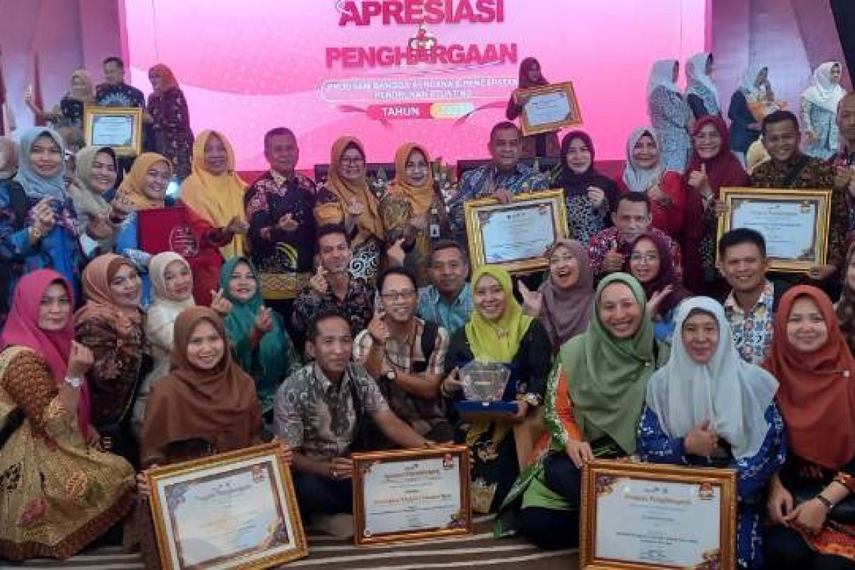 Riau borong penghargaan pada Harganas 2023 di Palembang