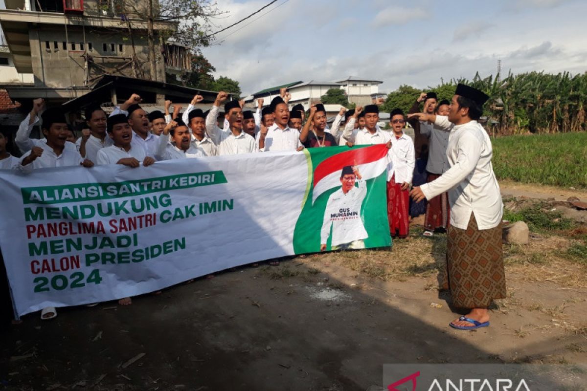 Aliansi Santri Kediri dukung Gus Muhaimin di Pilpres 2024