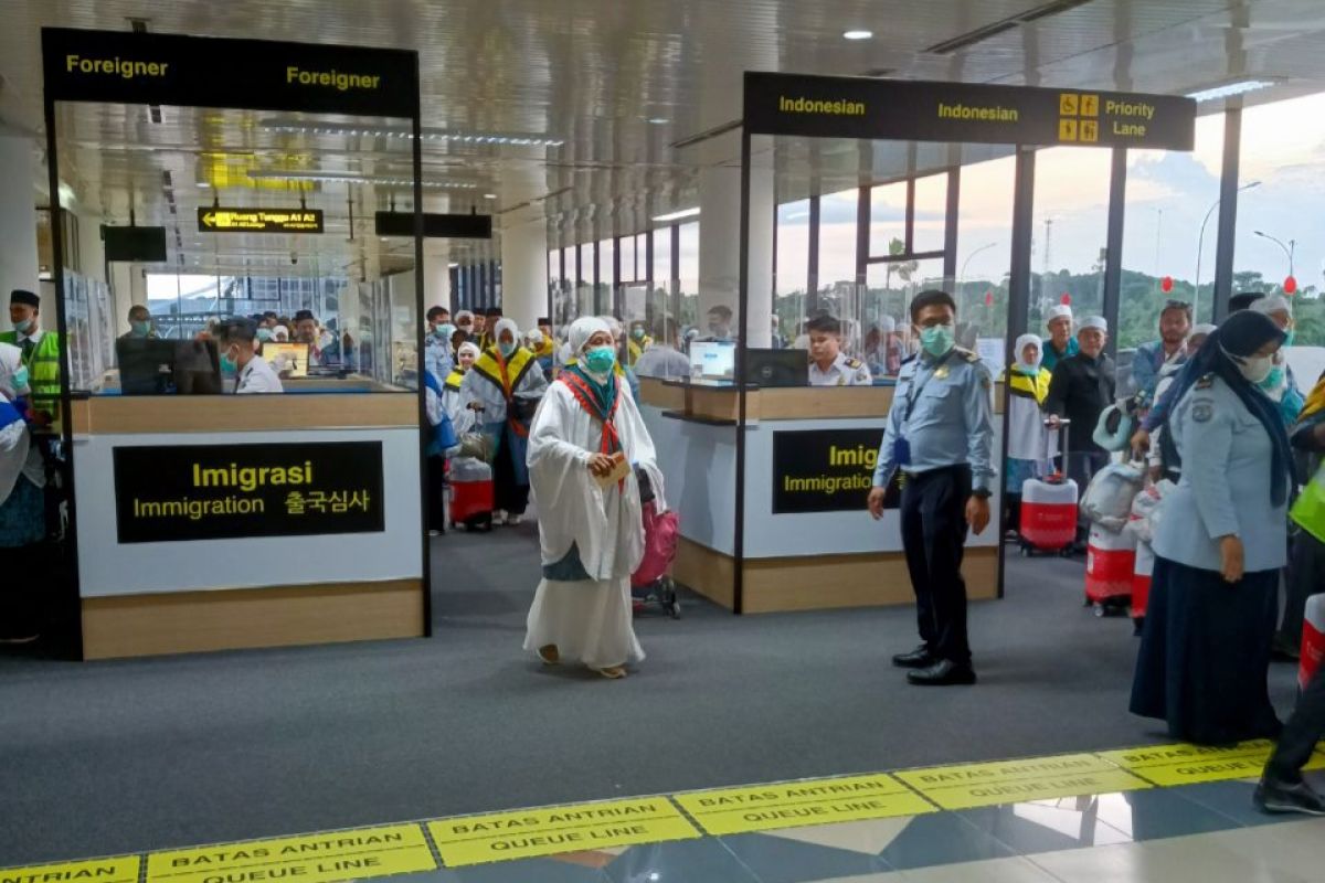 Bandara Hang Nadim Batam tambah petugas khusus sambut kepulangan jamaah haji