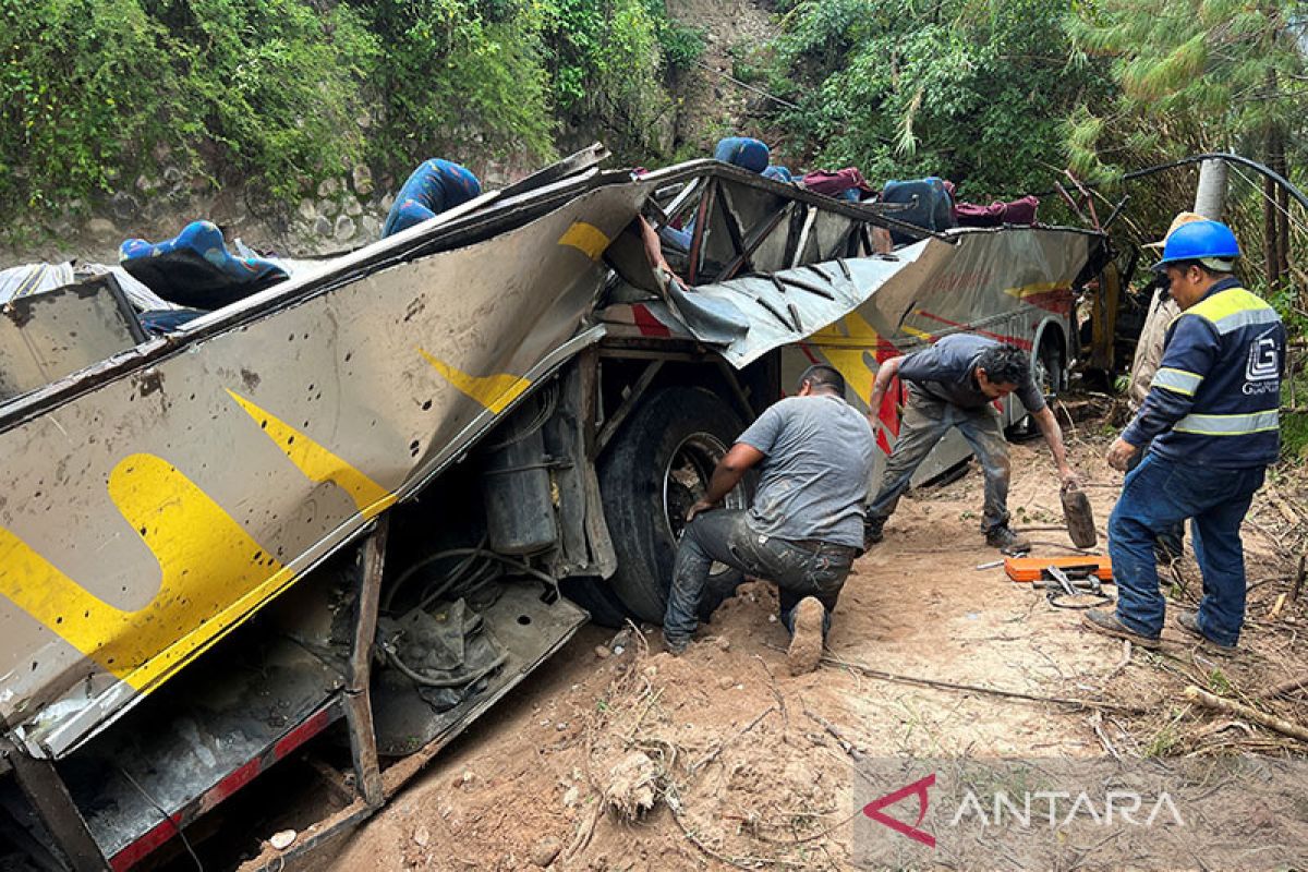 Kecelakaan bus di Meksiko telan 29 korban jiwa