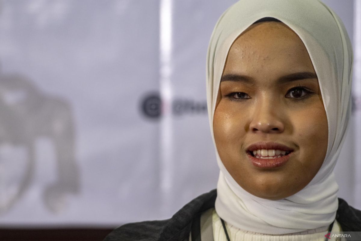 Putri Ariani dendangkan Rungkad hibur peserta HUT ke-78 RI di Istana Merdeka