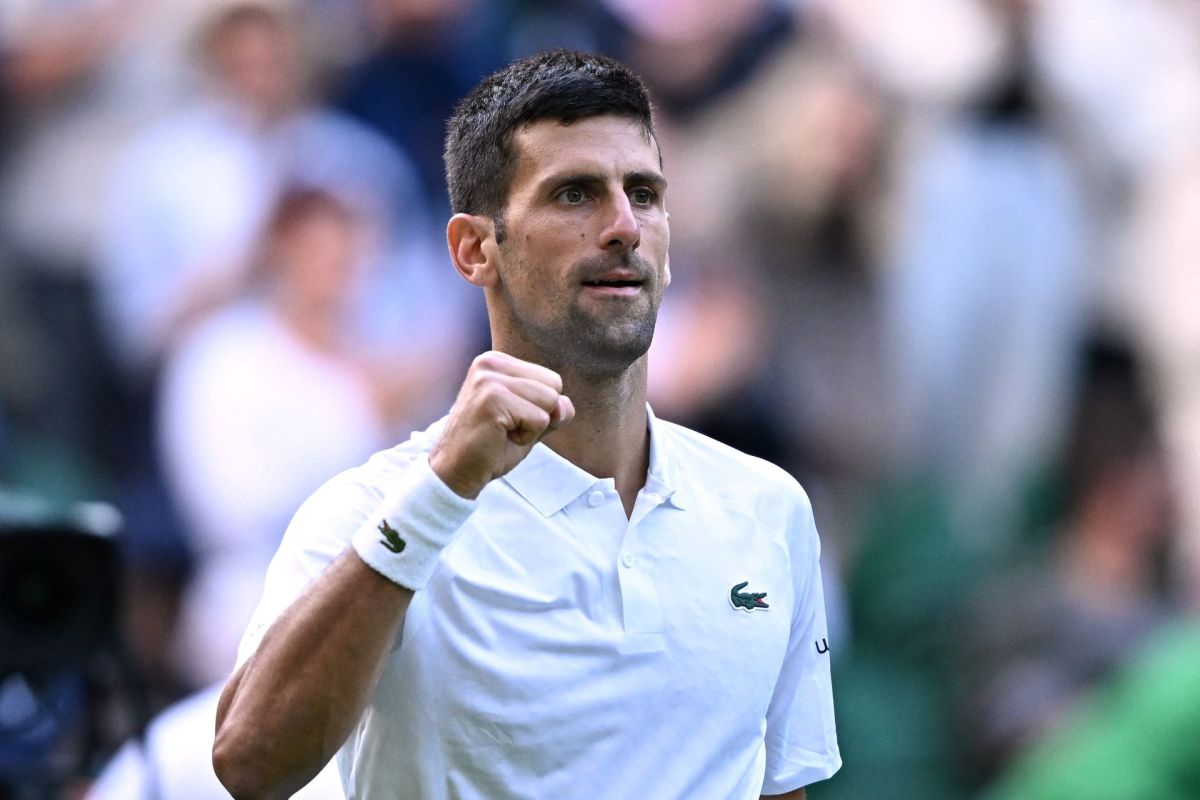 Djokovic catat kemenangan pertandingan Grand Slam ke-350 di Wimbledon