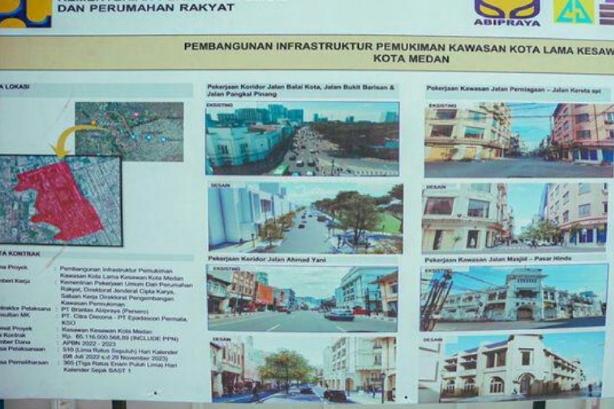 Wali Kota Medan: Pemugaran kawasan 
