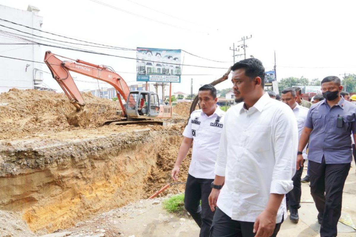 Wali Kota Medan: Pembangunan drainase sudah mencapai 92 persen