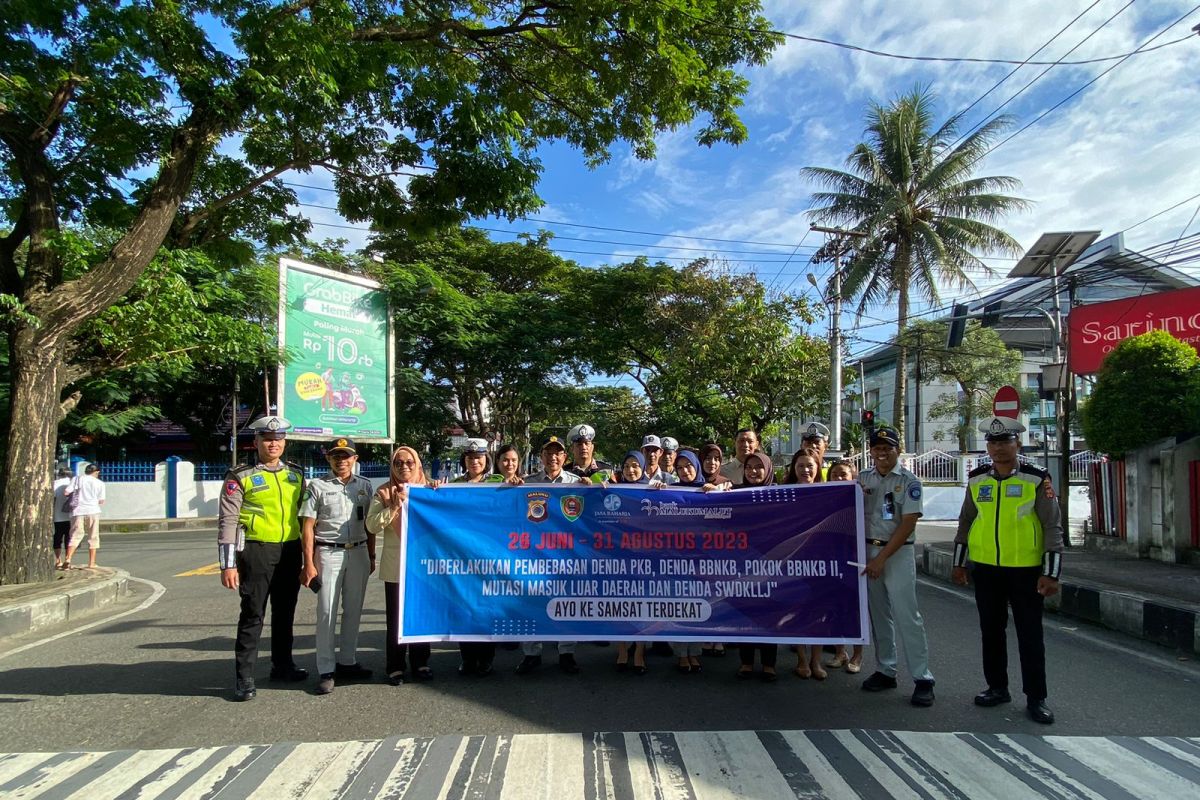 Jasa Raharja Maluku sosialisasi  pembebasan denda pajak kendaraan