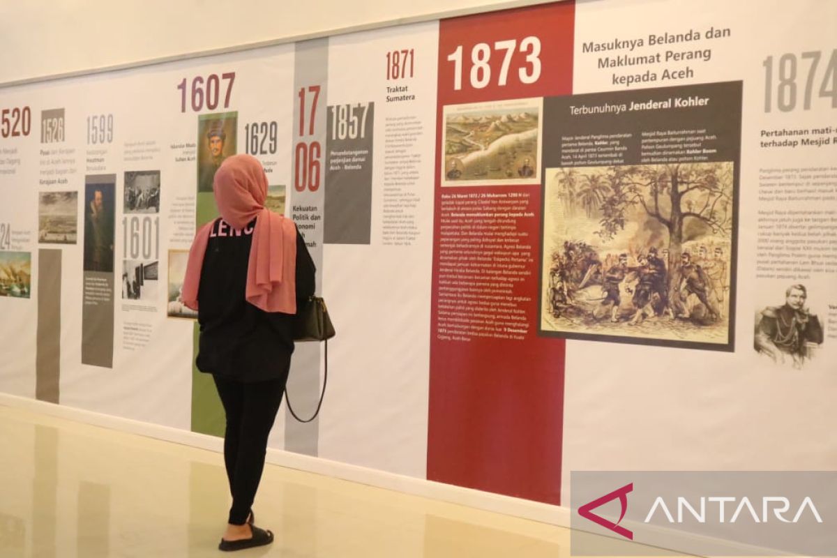 Potret 494 tahun sejarah Aceh kini bisa disaksikan di Museum Aceh