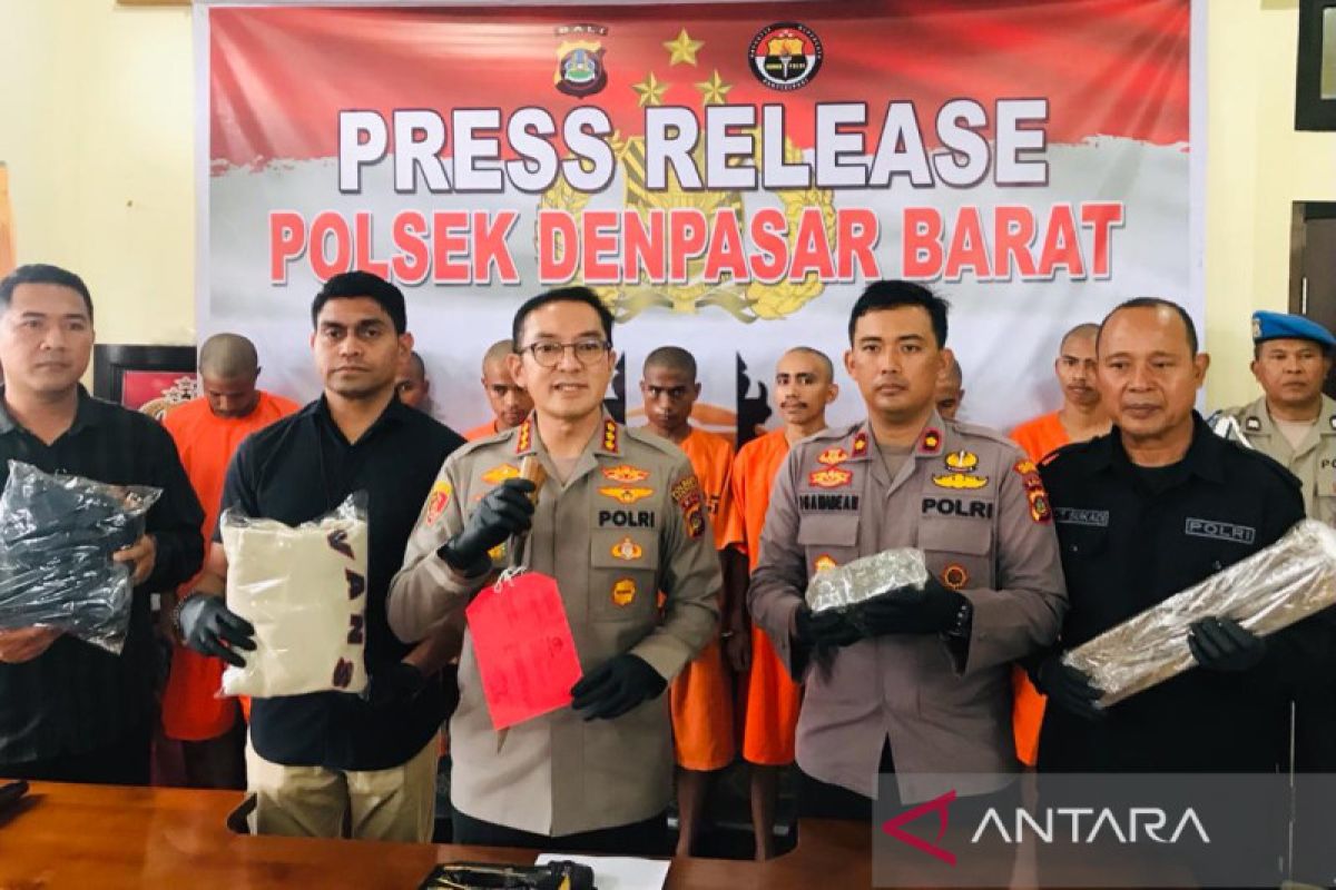 Polisi tangkap tujuh pemuda buat onar di Denpasar