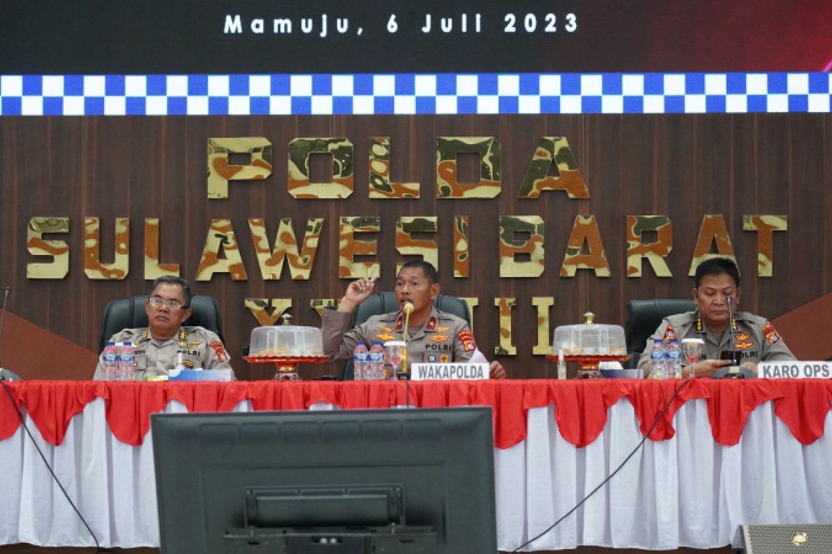 Polda Sulbar kedepankan tindakan preventif pada Operasi Patuh Marano 2023