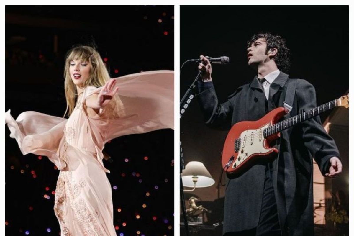 Taylor Swift sedang nikmati masa lajang setelah rumor putus dari Matty Healy