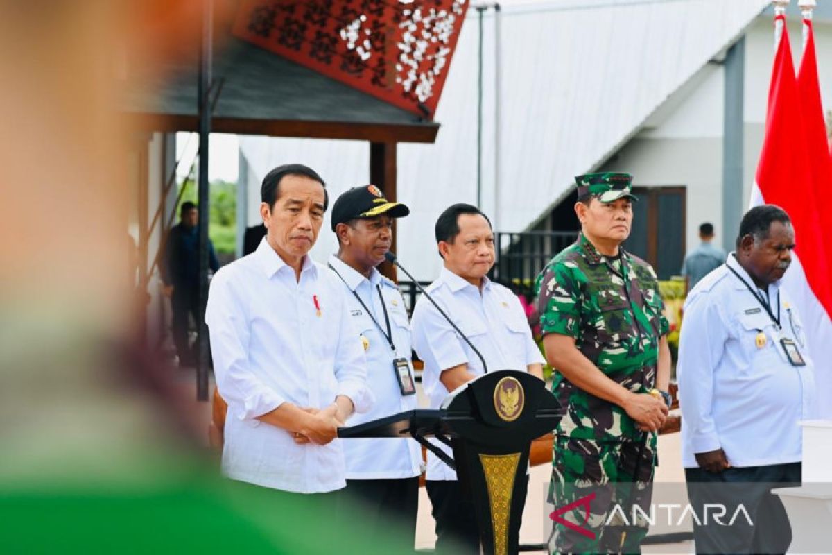 Jokowi ingin Bandara Ewer di Asmat buka isolasi wilayah
