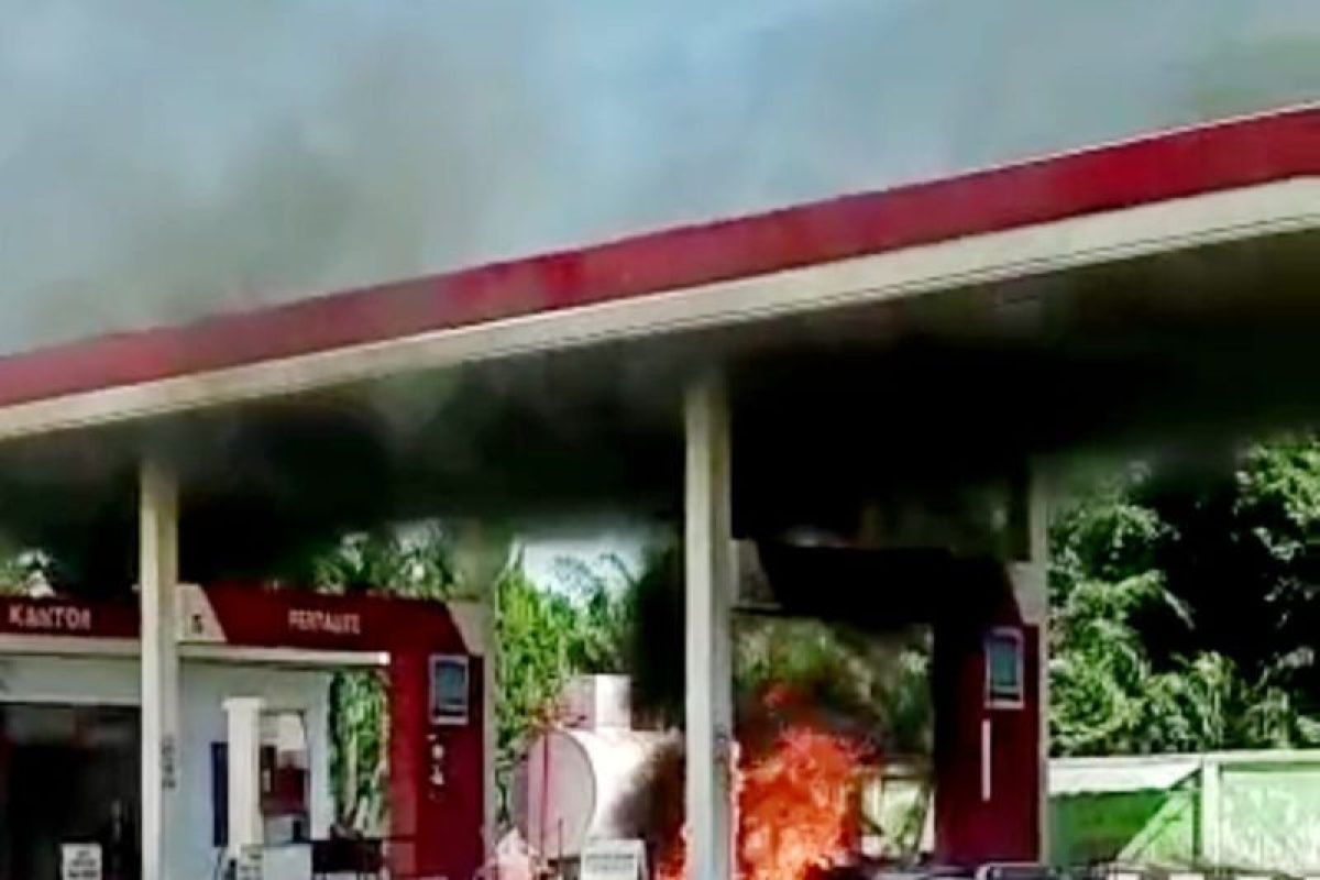 Pertamina investigasi terkait kebakaran SPBU di Aceh