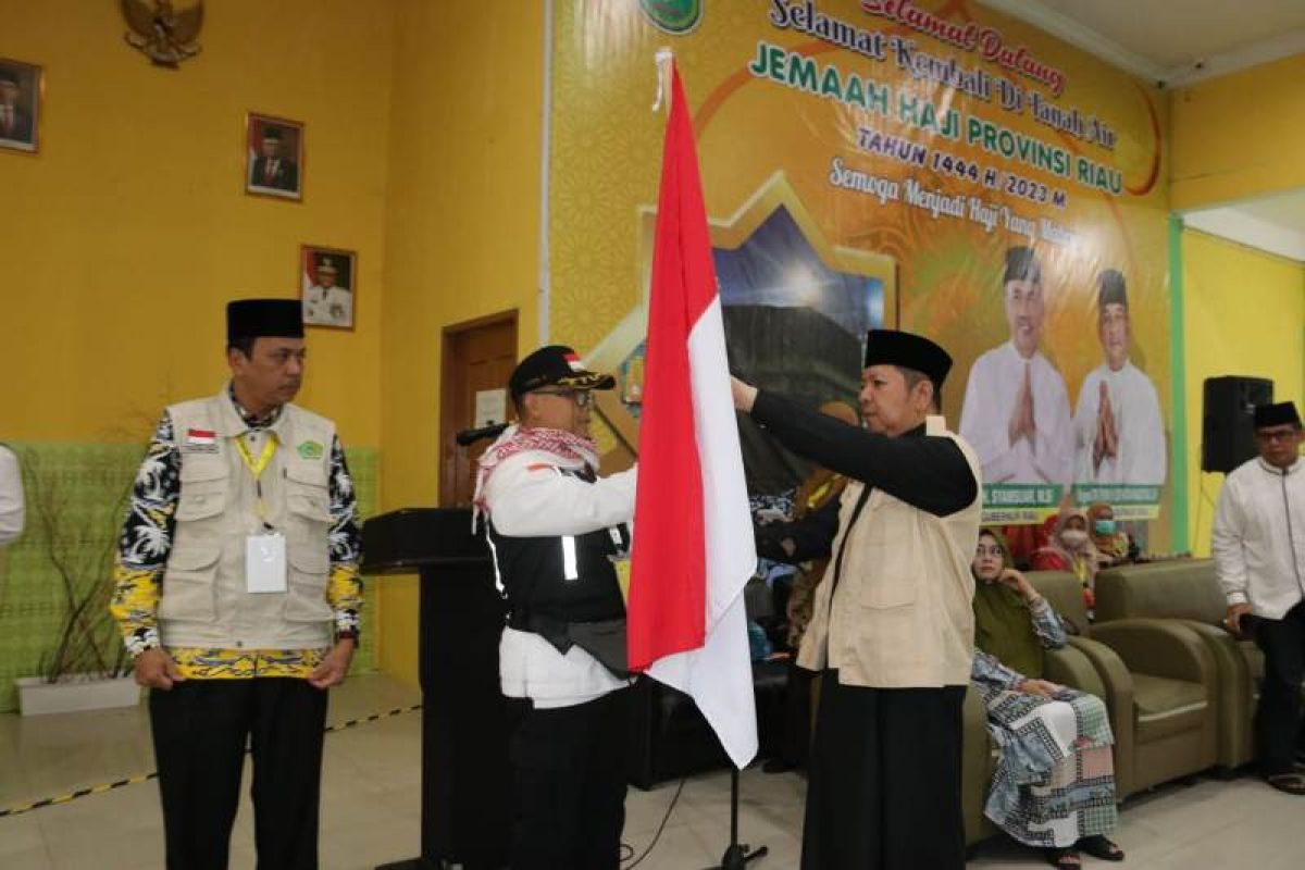 368 jamaah haji Riau tiba di Pekanbaru