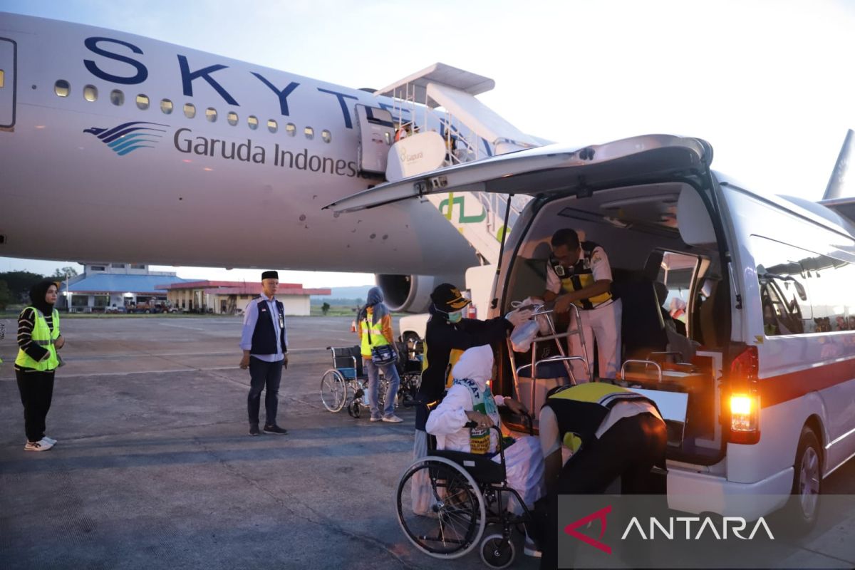 1.176 peserta haji Aceh sudah tiba di Tanah Air